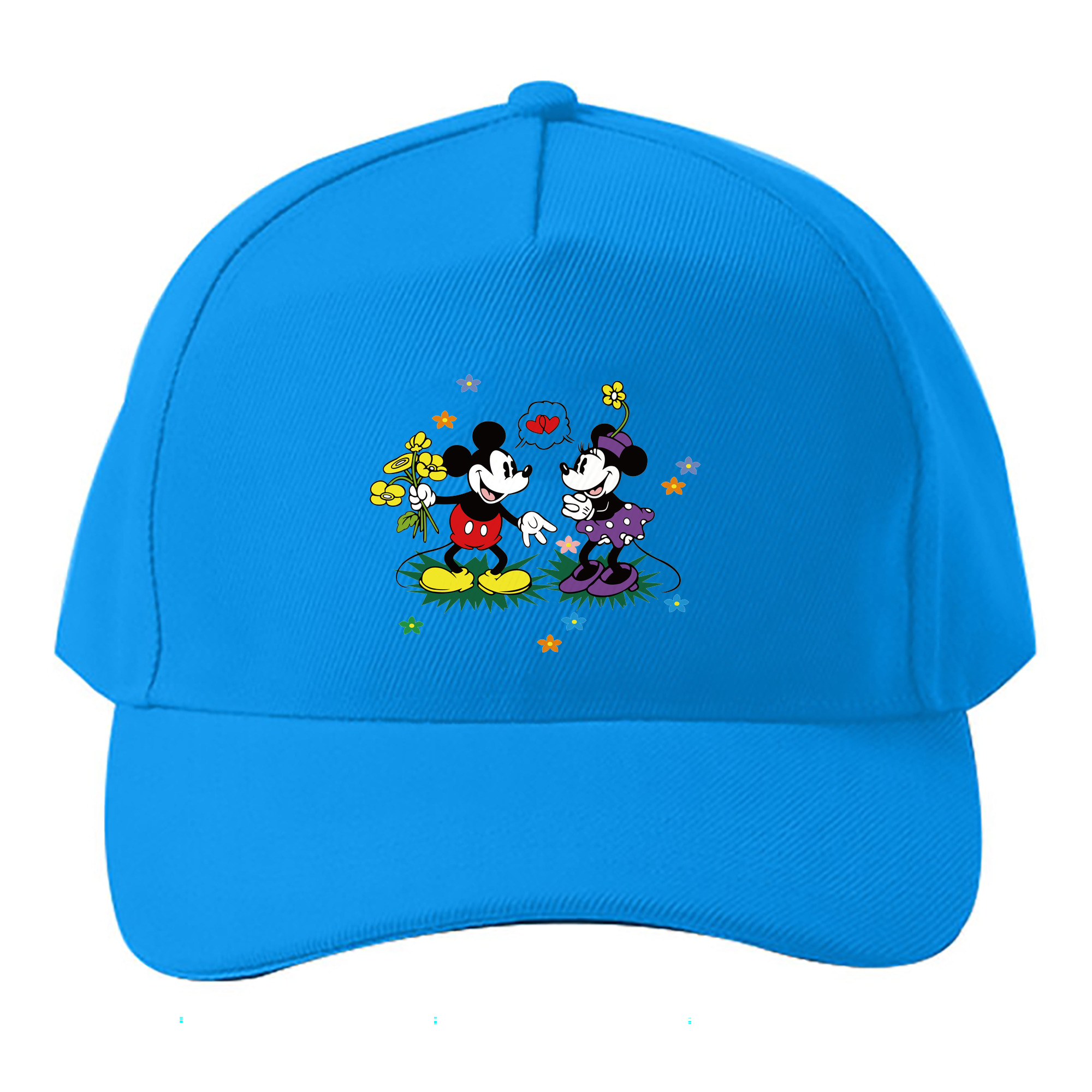 （画像用） ミッキーマウス Mickey Mouse ベースボールキャップ 綿100％ 男女兼用 帽子 スポーツ